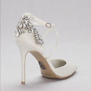 vera wang bridal heels
